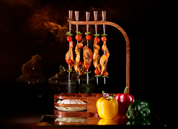 Live Grill & Tandoor Stations